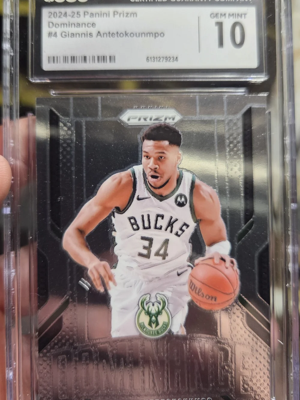 🦌 PRISTINE CGC 10 GEM MINT GIANNIS ANTETOKOUNMPO — HIGH-IMPACT
